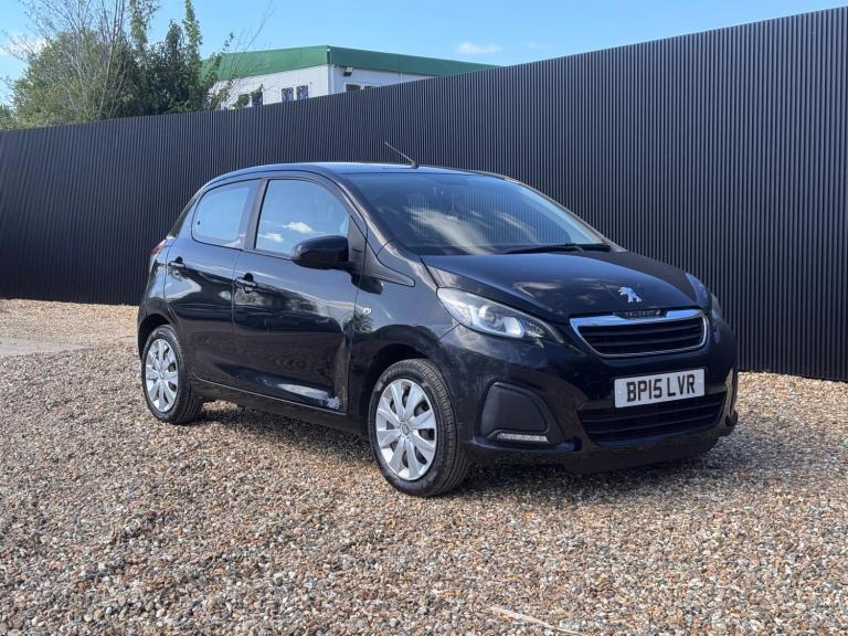 2015 Peugeot 108 1.0 Active Hatchback 5dr Petrol Manual Euro 6 (68 ps) HATCHBACK Petrol Manual