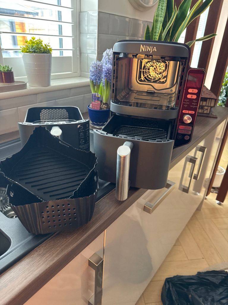Ninja double drawer air fryer