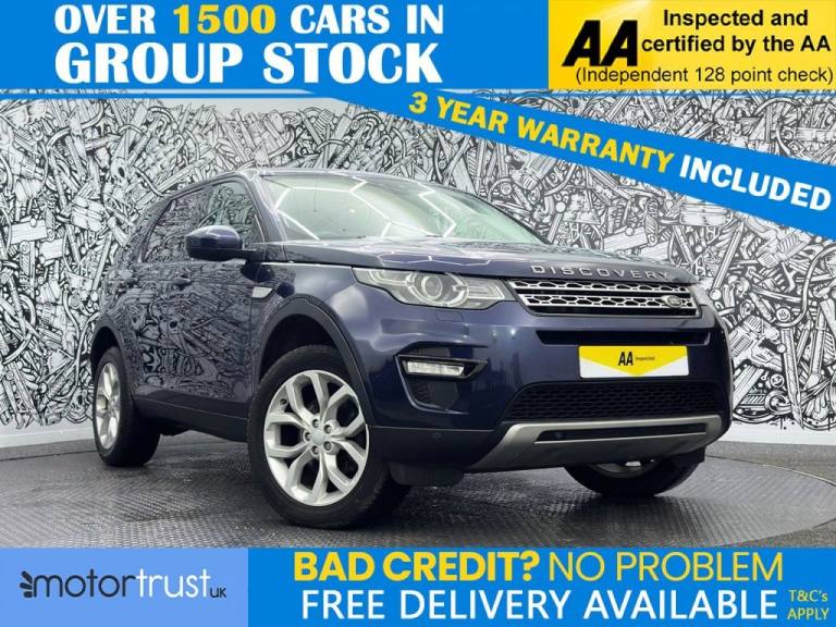 2017 Land Rover Discovery Sport 2.0 TD4 HSE SUV 5dr Diesel Auto 4WD Euro 6 (s/s) (180 ps) ESTATE ...