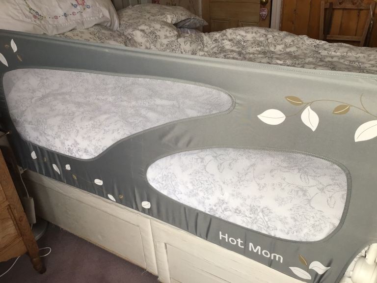 HotMom XL Bed Guard 150 cm Extra High Children's Failure Protection Baby Cot Rail
