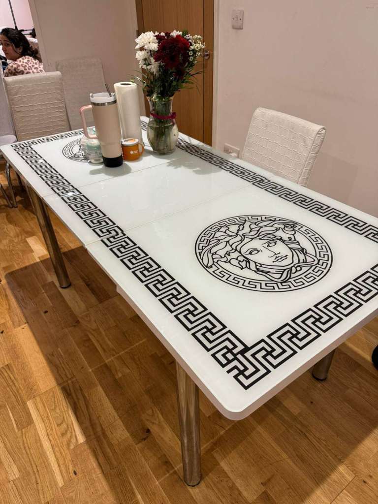 Dinning table , Washing machine, 3 door wadrobe 