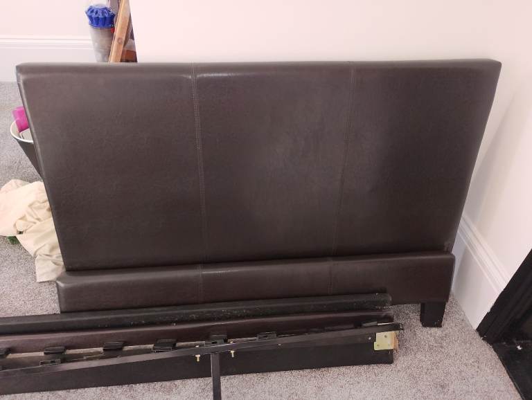 Double bed with mattress 
