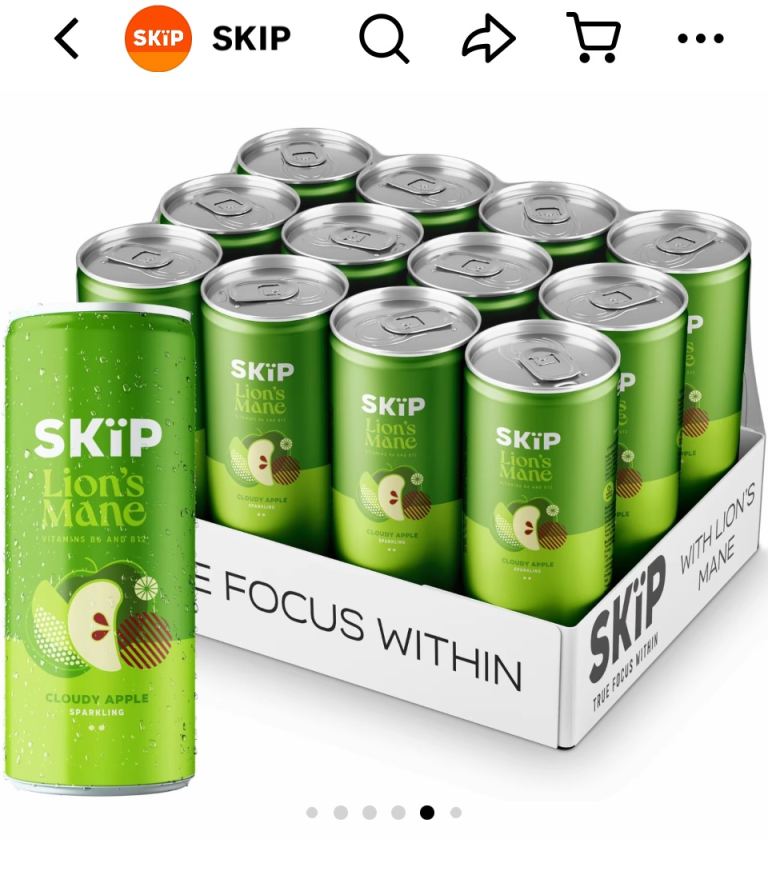 SKIP Cloudy Apple Lion’s Mane 