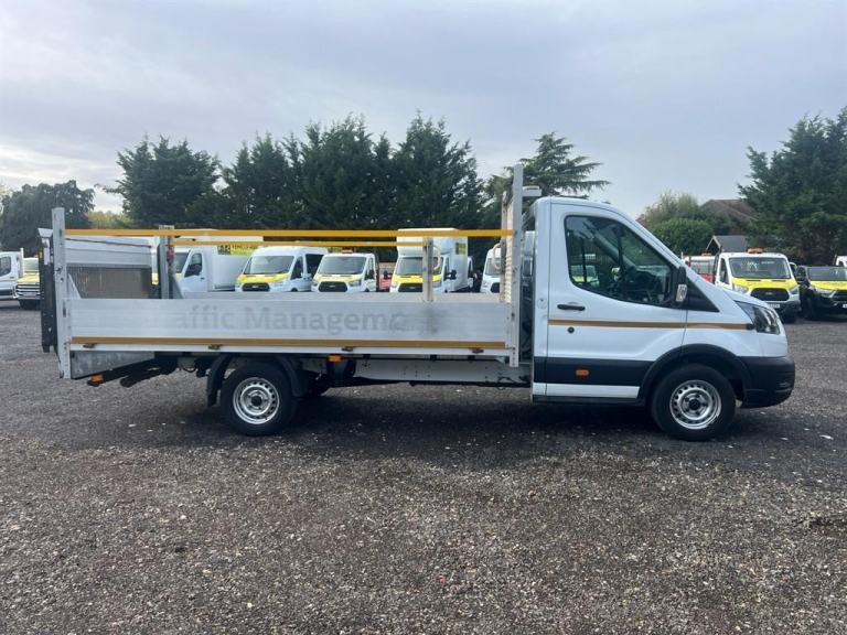 2022 Ford Transit 350 LEADER DROPSIDE ECOBLUE WITH TAIL LIFT Dropside Diesel Man
