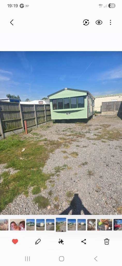 2 bedroom Static home to rent