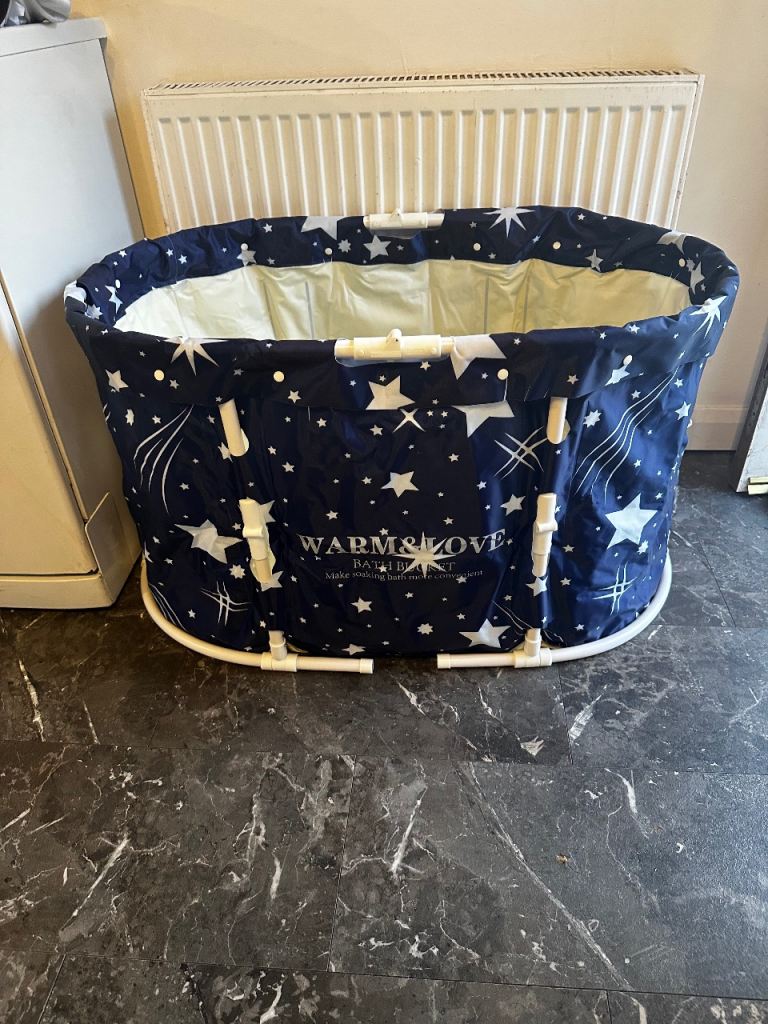 Fold up shower bath tub