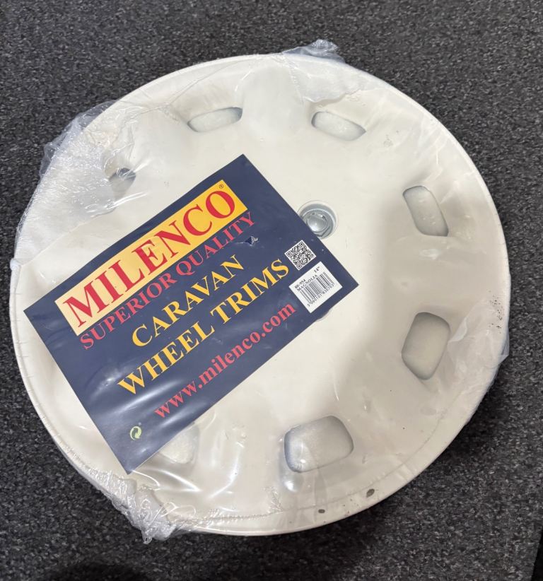 Milenco Caravan Wheel Trims 