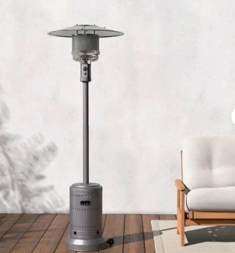 Amazon basics slate grey commercial patio heater