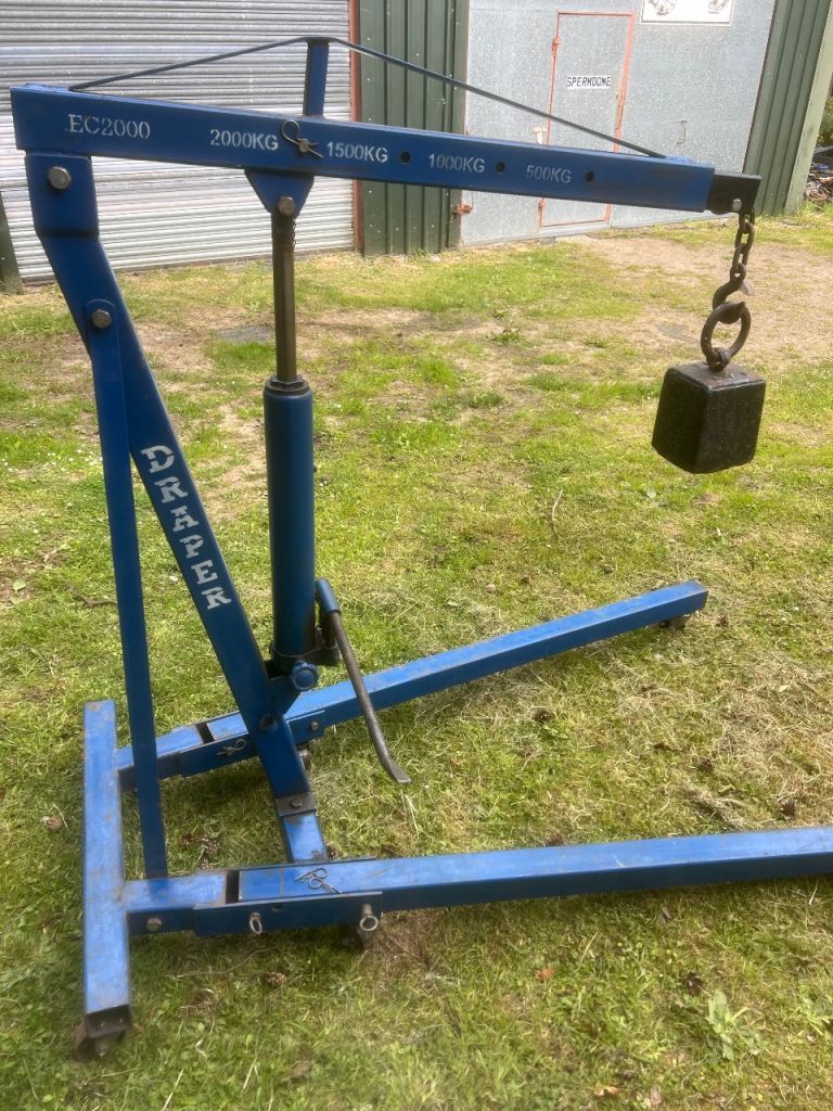 Engine crane, Draper 2 ton.