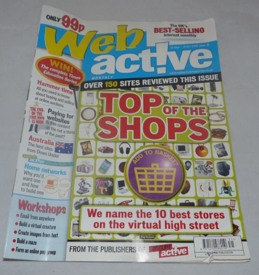 Vintage Web Active Magazine 18 September - 15 October 200