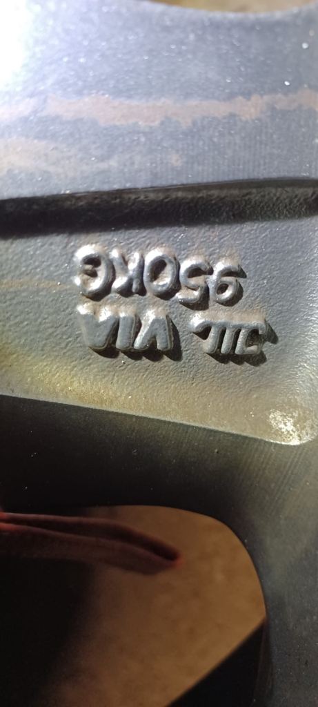 Winter tyres on 16” Fox alloy wheels