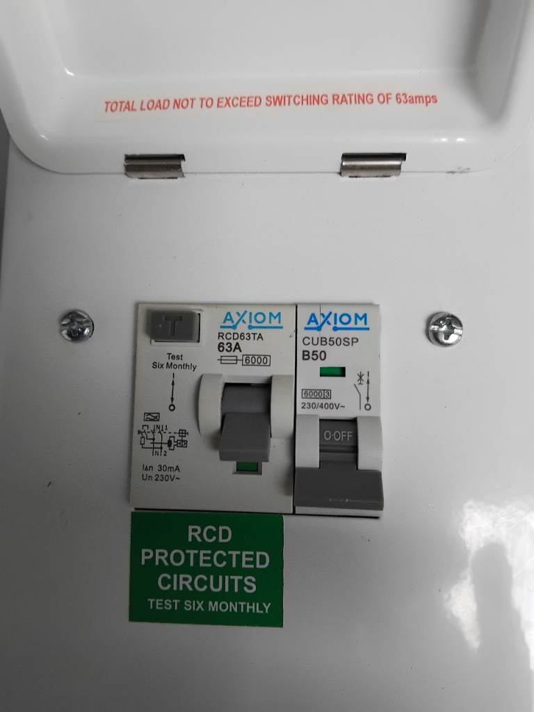 Axiom Shower Consumer RCD 