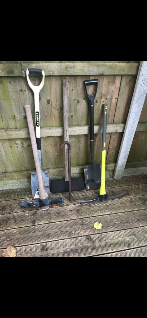 Garden tools selection 