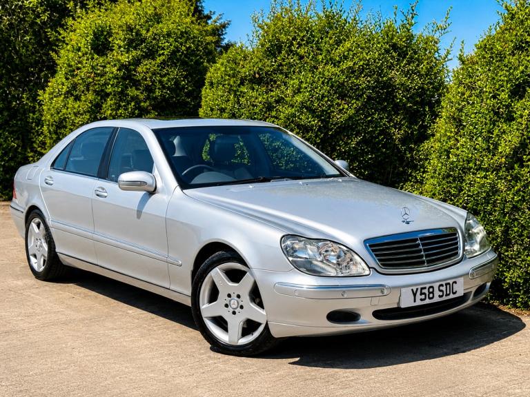 2001 Y MERCEDES BENZ S500 LWB 5.0 PETROL SILVER