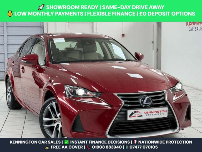 2017 Lexus IS Saloon (2016 - 2020) Saloon Hybrid Automatic