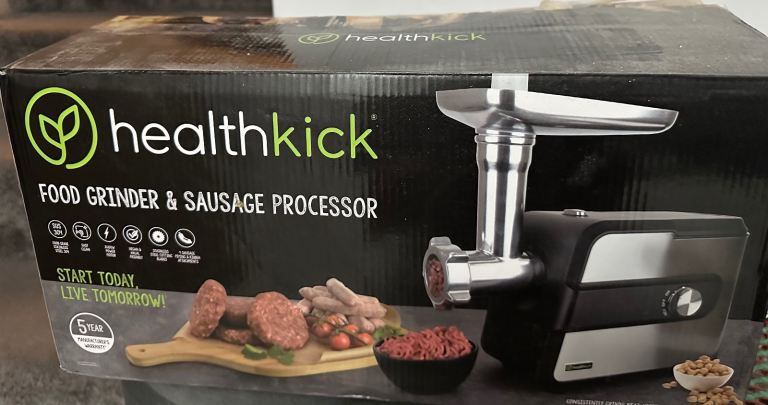 Brand New Healthkick Food Grinder & Sausage processor 