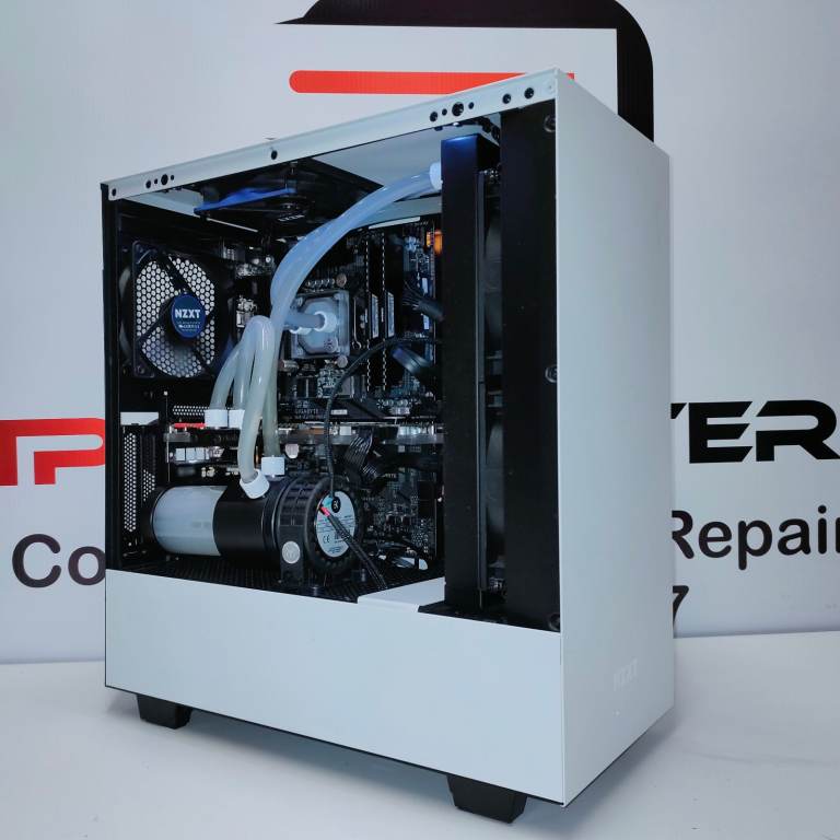 Custom Liquid Cooled Gaming Computer PC | i7 | 1TB SSD | GTX 1080