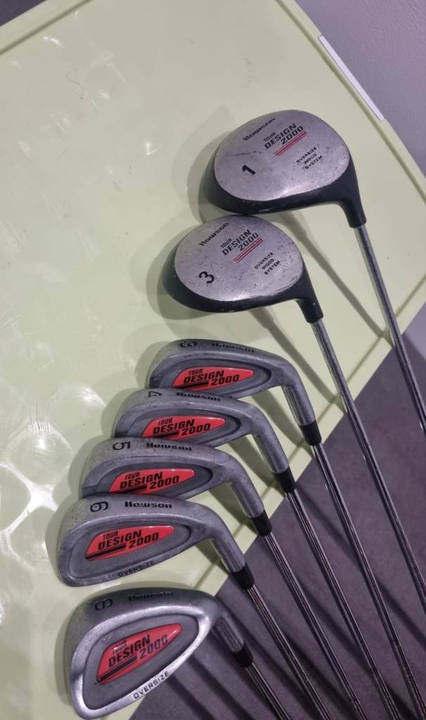 Golf Irons and Drivers (Matching Set)