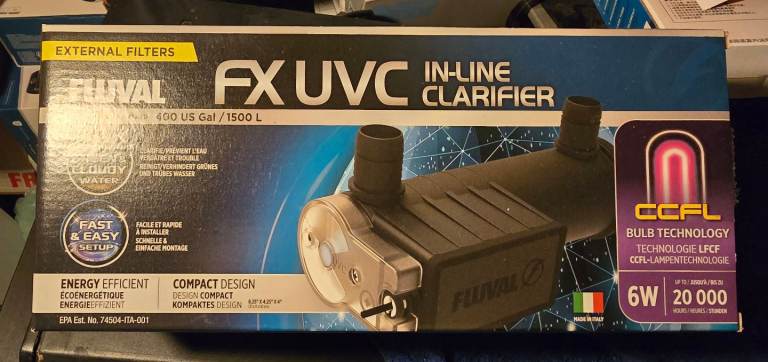 Fluval inline UV Clarifier 