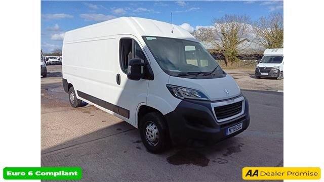 2018 Peugeot Boxer 2.0 BlueHDi H2 Van 130ps PANEL VAN DIESEL Manual
