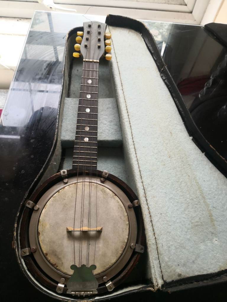 ANTIQUE 1920 UKULELE BANJO BANJOLELE UKUJO GUITAR ACOUSTIC VINTAGE RETRO