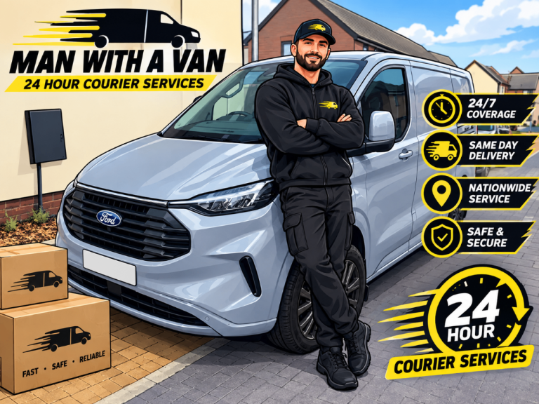 Man With a Van 24/7 Availability ✅