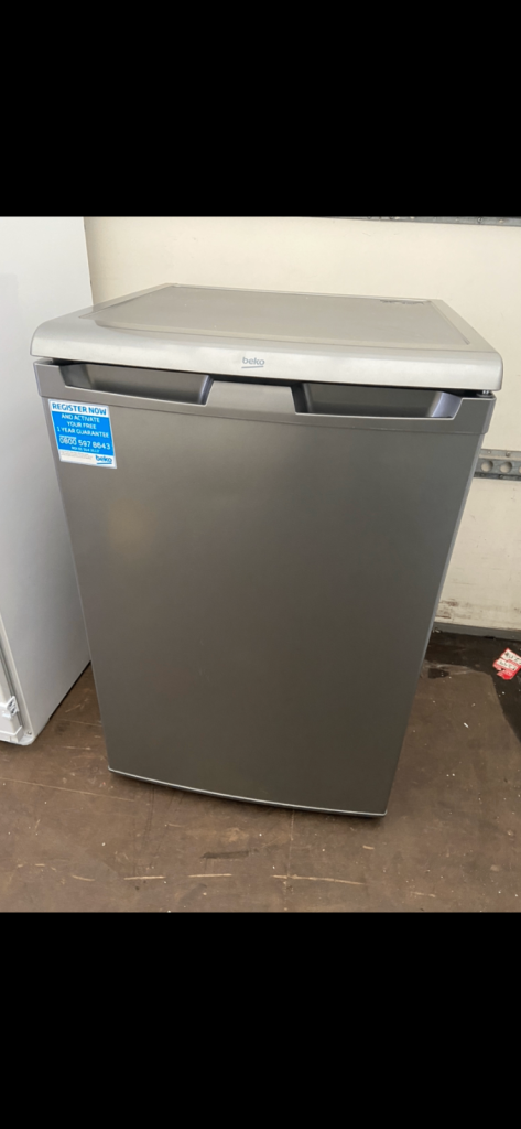 😄NEW😄RRP £239!! Beko 55cm Under Counter Fridge With Freezer Box - Silver 