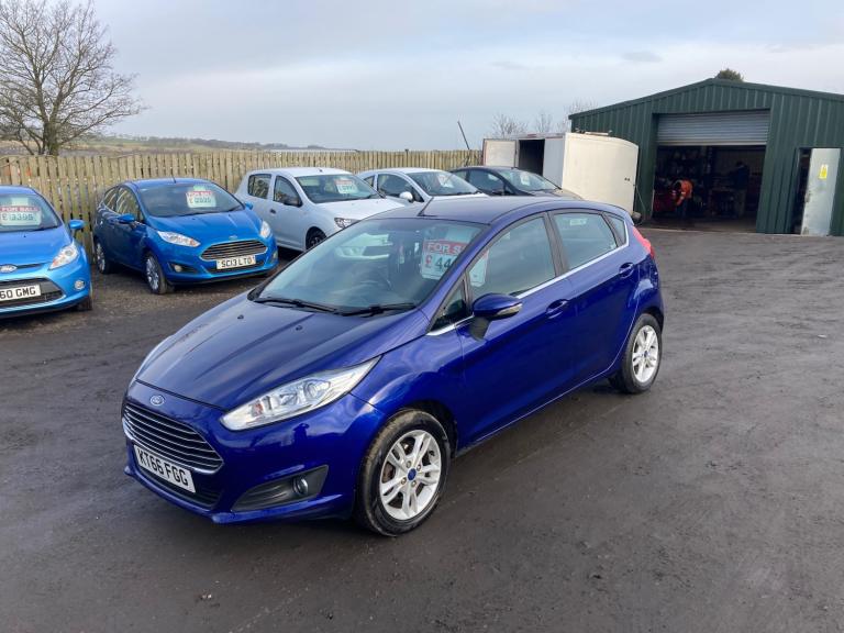 2017 Ford Fiesta 1.25 82 Zetec 5dr HATCHBACK Petrol Manual