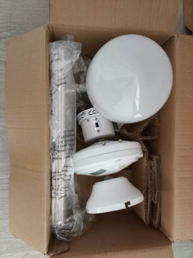 FREE Used White Ceiling Fan with Light
