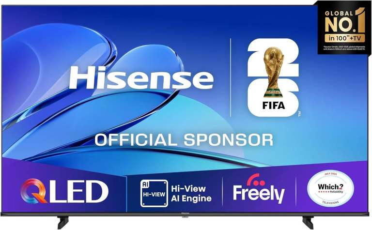JUST WEEKEND PRICE!!! Hisense 75E7QTUK 75 inch 4K Ultra HD HDR QLED TV