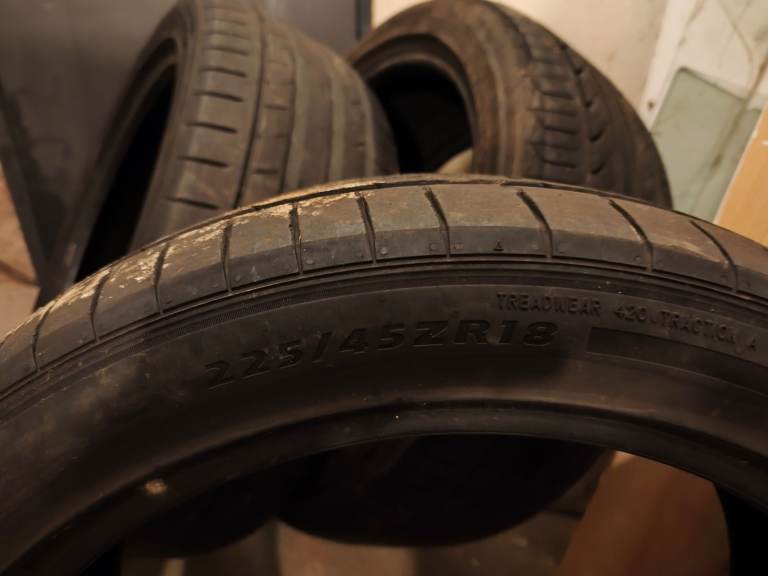 Tyres used