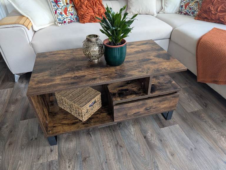 Engineered wood coffee table