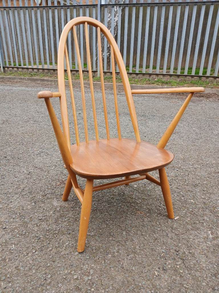 Low Elm Ercol Quaker Chair 