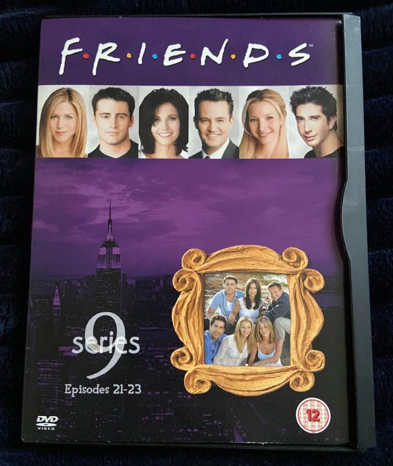Friends Series 9 DVD Box Set - Episodes 21-23, Good Condition