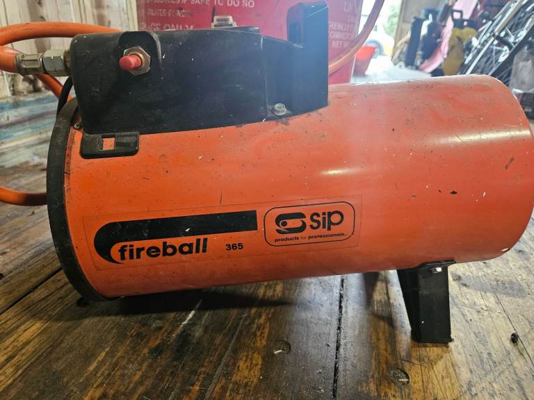 SIP Fireball 365 Space Heater - full 19kg gas bottle included!