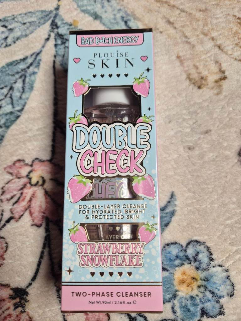 New & Sealed Plouise double check cleanser 