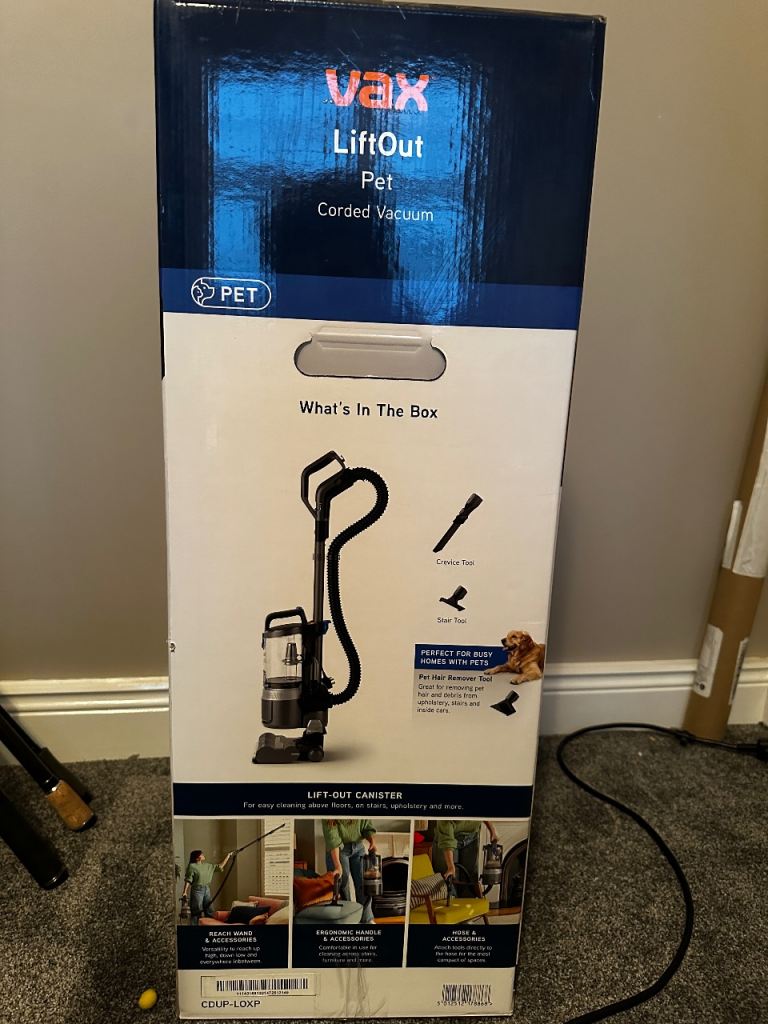 Vax LiftOut pet corded vaccum