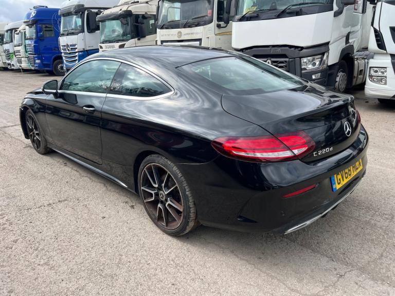 2019 MERCEDES BENZ C CLASS C220 AMG LINE PREMIUM COUPE 2.0 DAMAGED SALVAGE