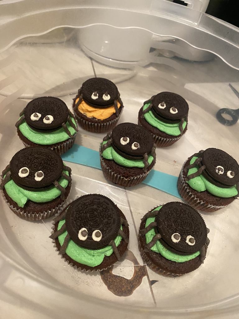 Halloween cupcakes 
