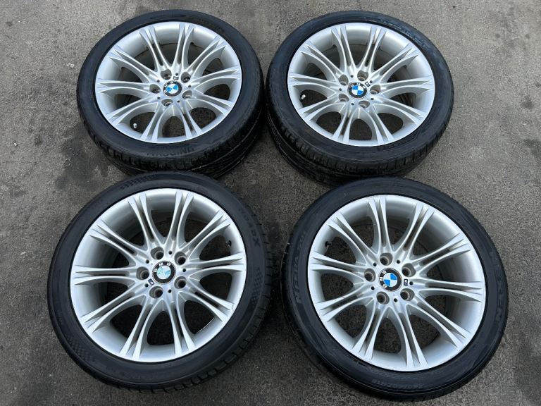 Bmw 5 series e60 18inch alloy wheels 5x120