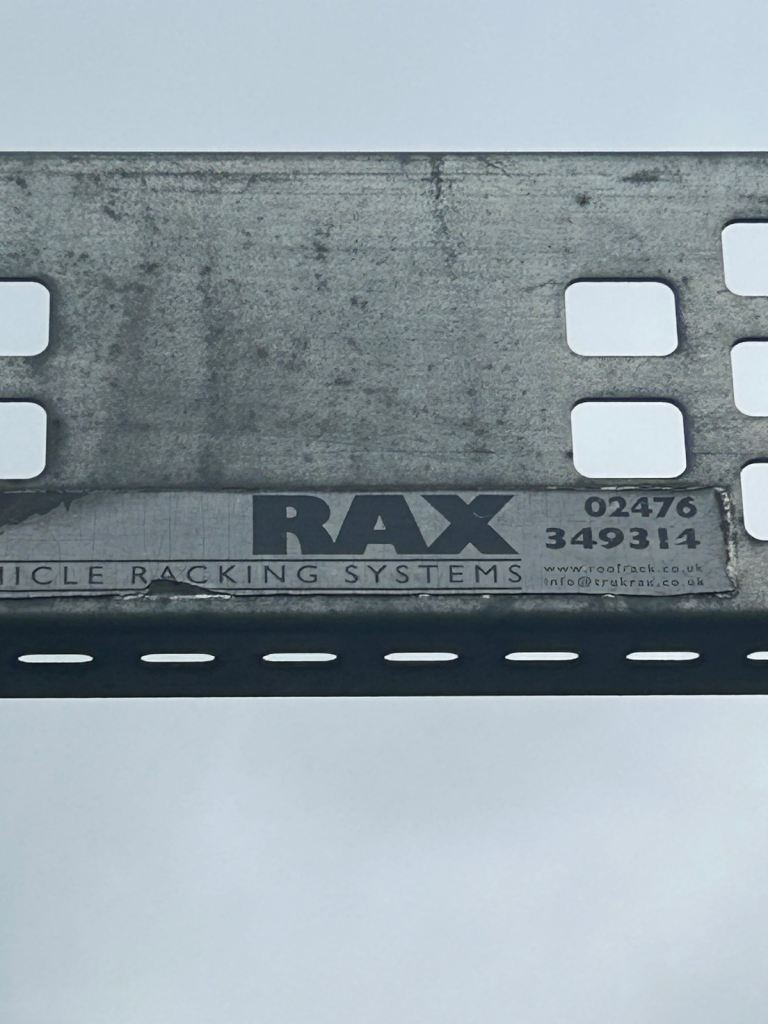 Transit m7 roof rack with ladders