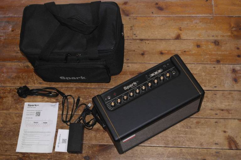 Positive Grid Spark 40 combo with gig bag