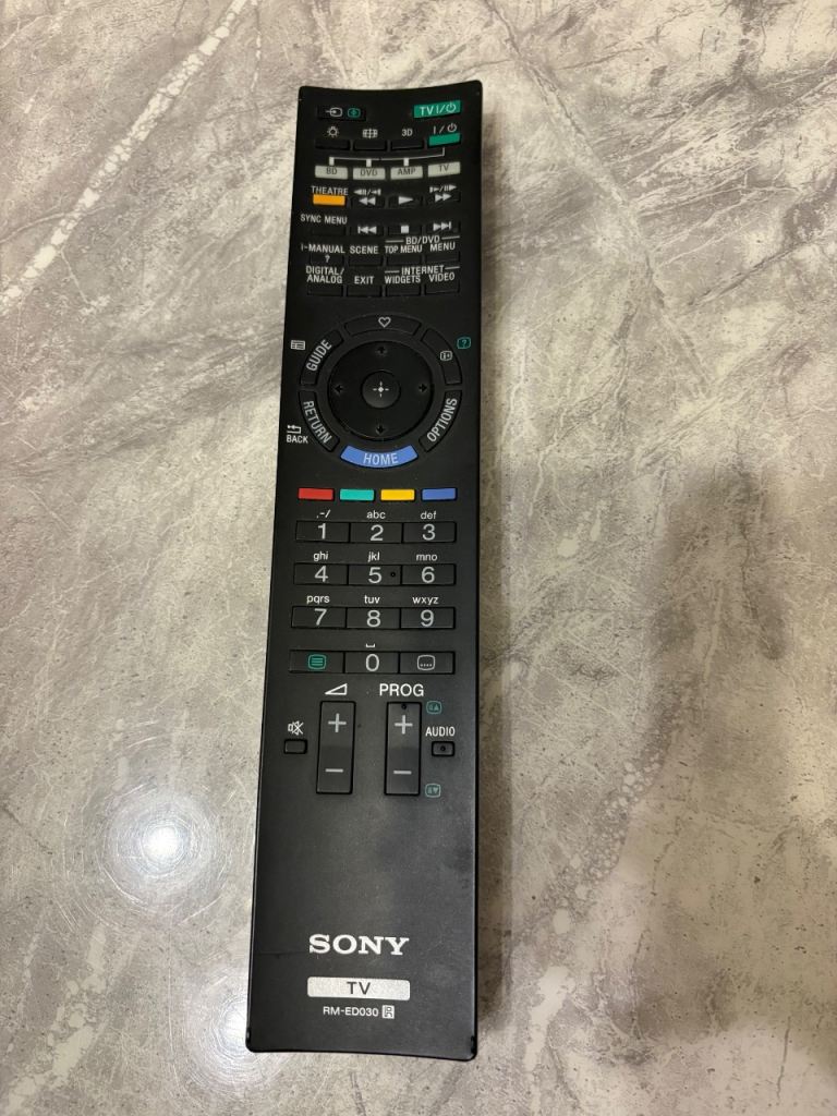 Sony TV remote 