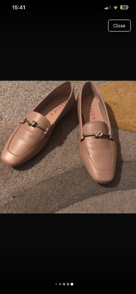 OFFICE London Ladies Flats – Pink, UK, Size 6
