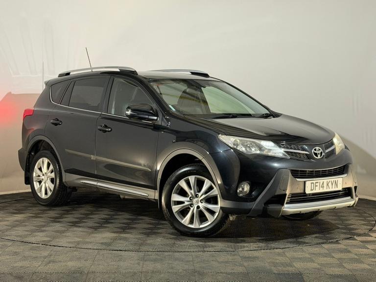 2014 TOYOTA RAV4 INVINCIBLE D-4D 2.2 DIESEL 4WD 4X4 SUV 1 PREVIOUS OWNER 150 BHP