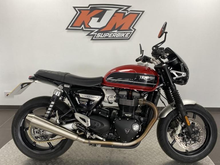 TRIUMPH SPEED TWIN 1200, 2019/19, 14,186 MILES, FSH, VEREX PIPES.