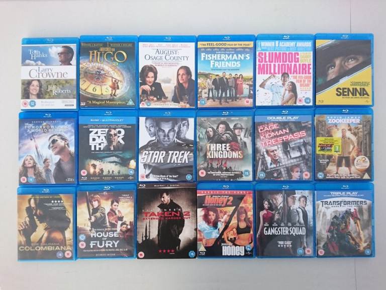 Bluray Movies job lot
