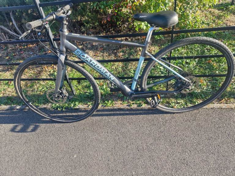 Boardman Hybrid Bike – Grey, Good Condition