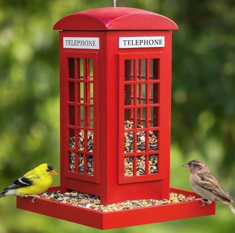 Phone box Bird feeders for sale $10 each 