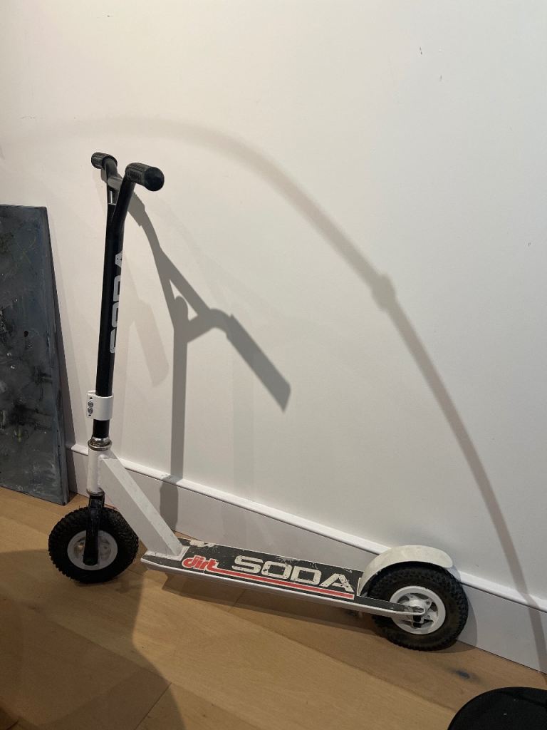 Soda dirt scooter
